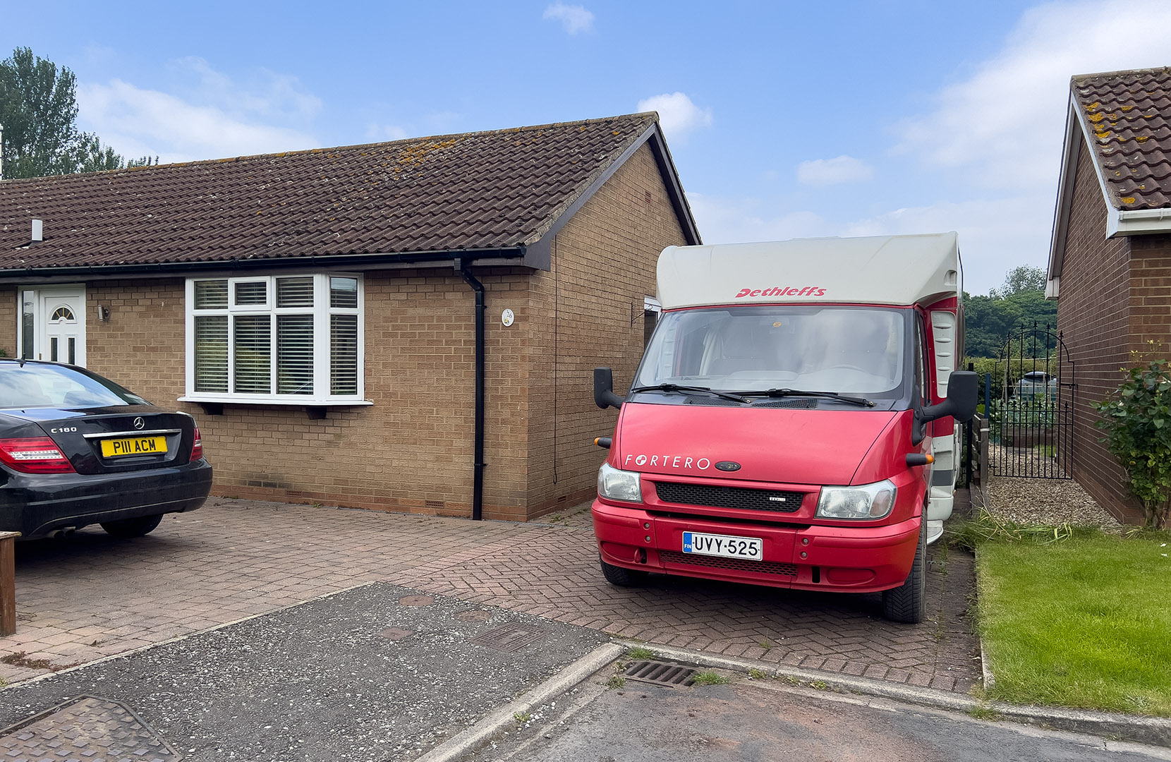 Tellu valmiina lähtöön - siis Irlantia kohti